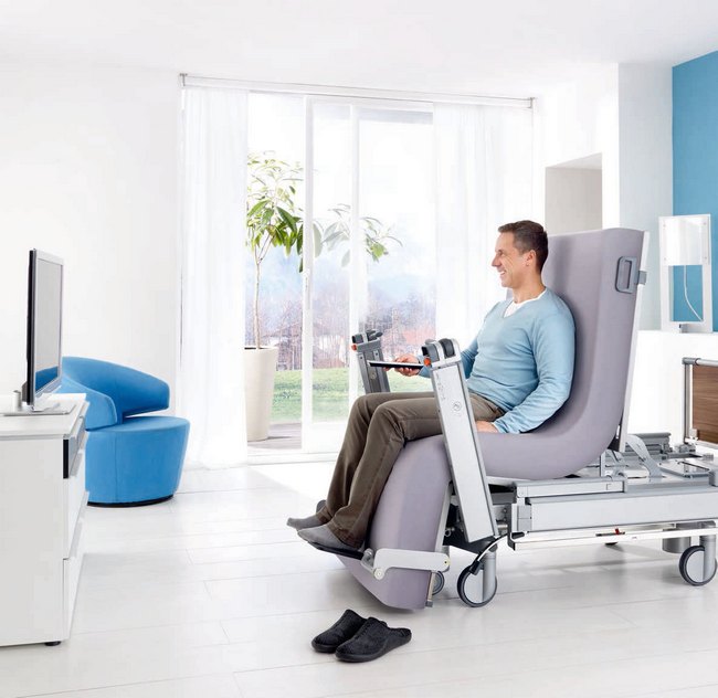 cama electrica de hospital para rehabilitacion en casa